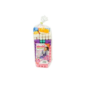 Set cuburi constructii 30 piese, 56 mm, pentru fetite, 7toys Set cuburi constructii 30 piese, 56 mm, pentru fetite, 7toys