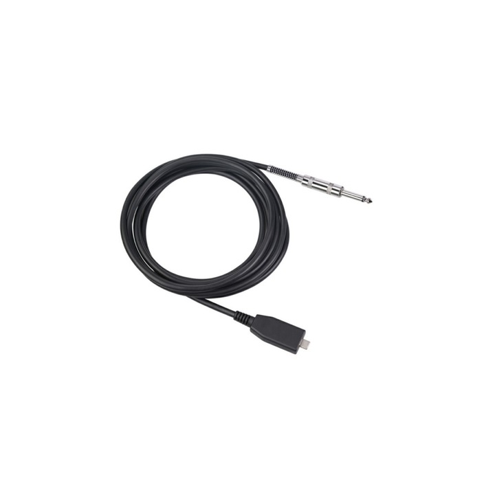 Cablu USB-C tata la RCA 6,3mm tata, 3 metri, Negru