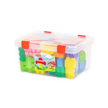 Set cuburi constructii, 74 piese/cutie, 7toys Set cuburi constructii, 74 piese/cutie, 7toys