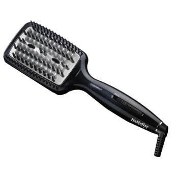 Perie Electrica de Par, Temperatura 60°C/180°C/200°C, LED, Ionizare, Jet de Aer, Cablu 1.95 m, Invelis Ceramic, Culoare Negru Perie Electrica de Par, Temperatura 60°C/180°C/200°C, LED, Ionizare, Jet de Aer, Cablu 1.95 m, Invelis Ceramic, Culoare Negru