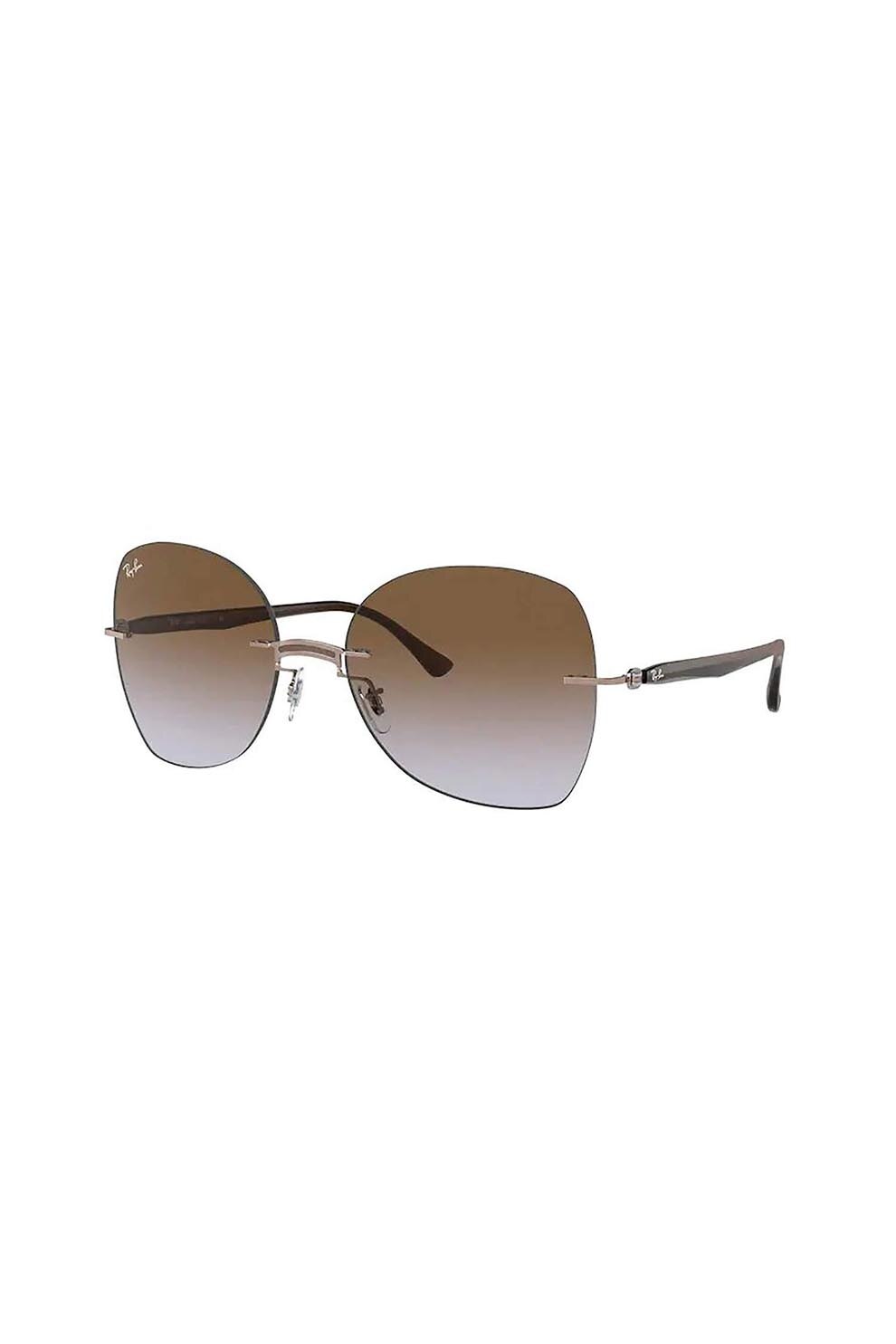 Ochelari de soare Ray-Ban, 8066 155/68, Metal, Maro