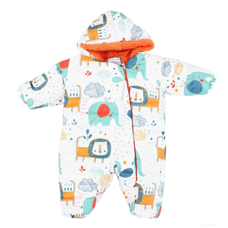 Salopeta iarna, poliester, Safari, portocaliu