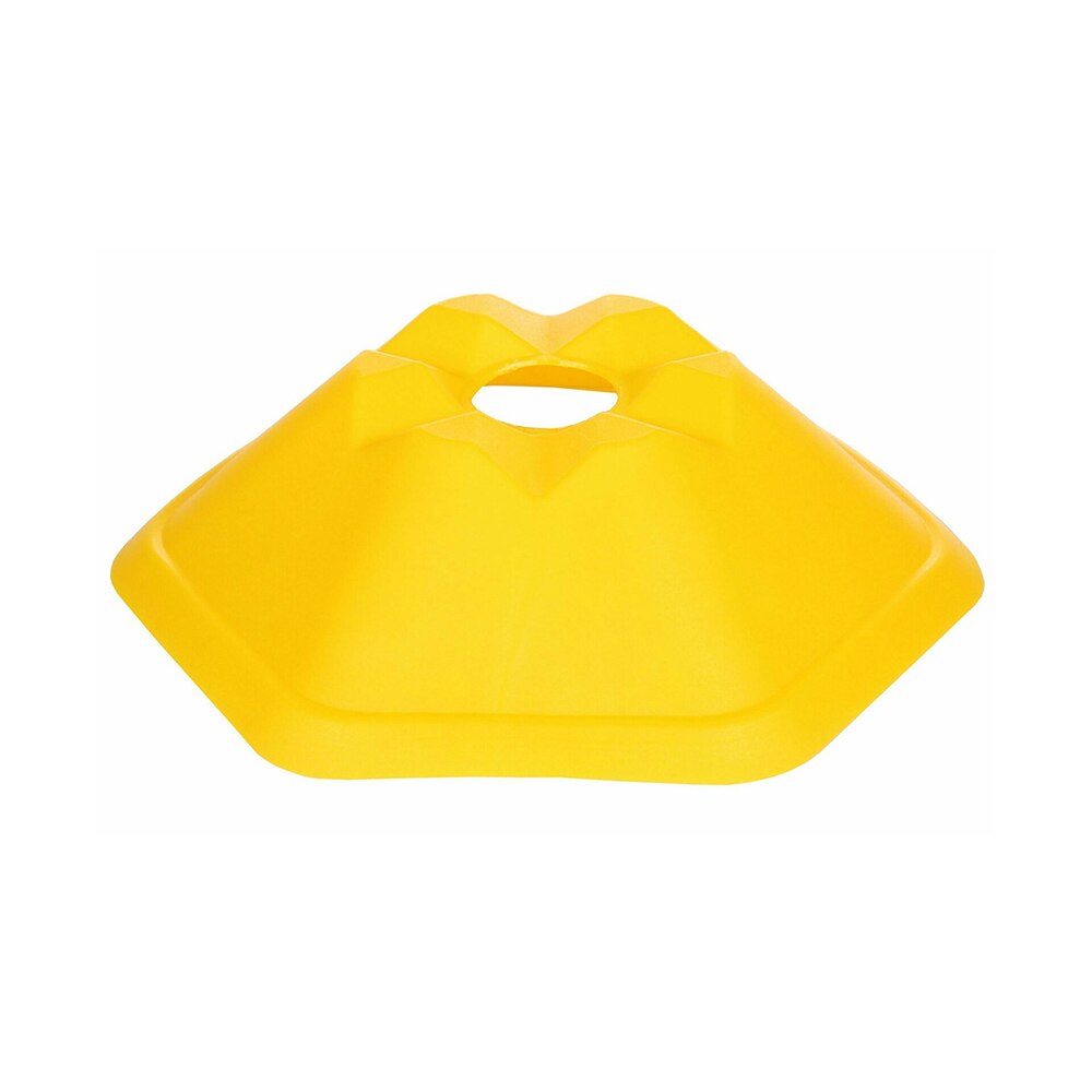 Disc antrenament Merco Hex, inaltime 5 cm, galben