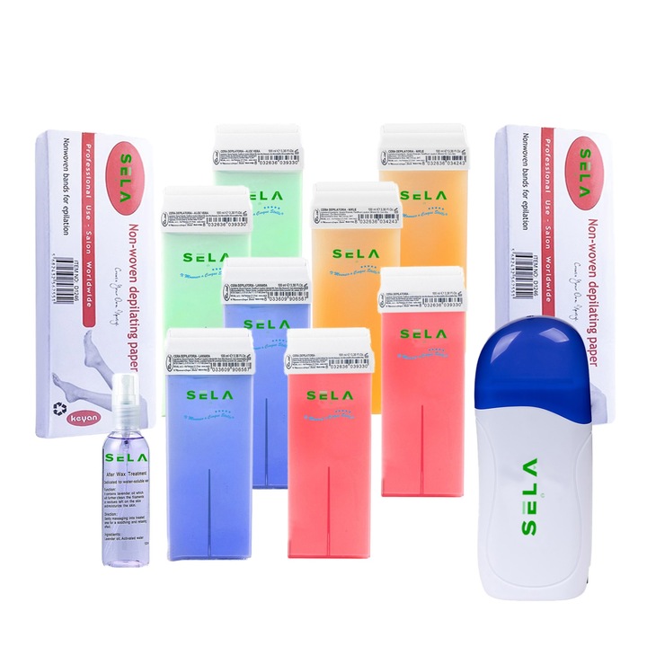 Kit Epilat Complet, Sela, Ceara Cartus Roll-on Super
