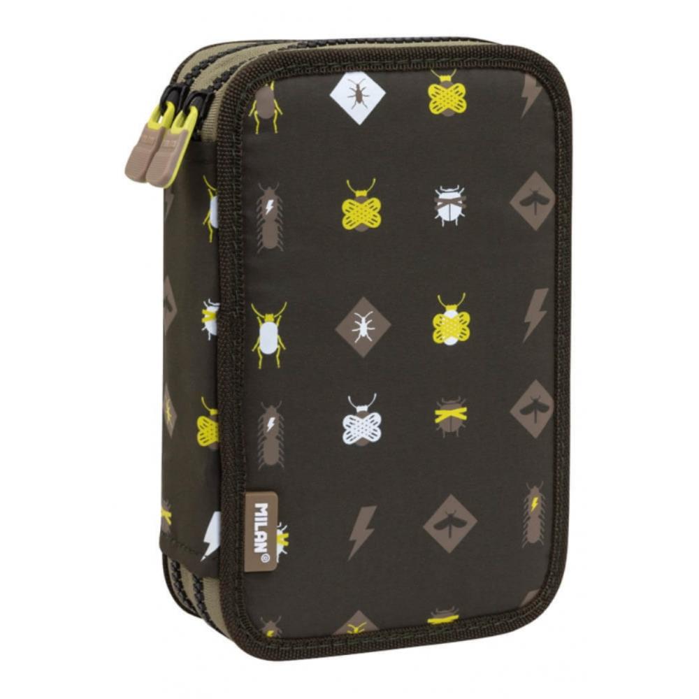 Penar Echipat cu Doua Fermoare Milan 081264BTM, Poliester, Multicolor