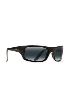 Ochelari de soare barbati, Maui Jim peahi 202-02, Plastic, 65-19-120, Negru Ochelari de soare barbati, Maui Jim peahi 202-02, Plastic, 65-19-120, Negru