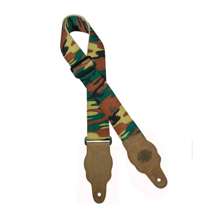 Curea Chitara, Soundstion, GauchoGrass GST-100-AR, verde camuflaj, 150 cm