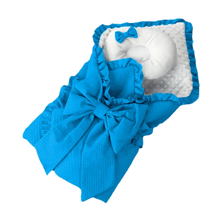 Порт бебе Капинката, Син капитон, С подаръчна кутия