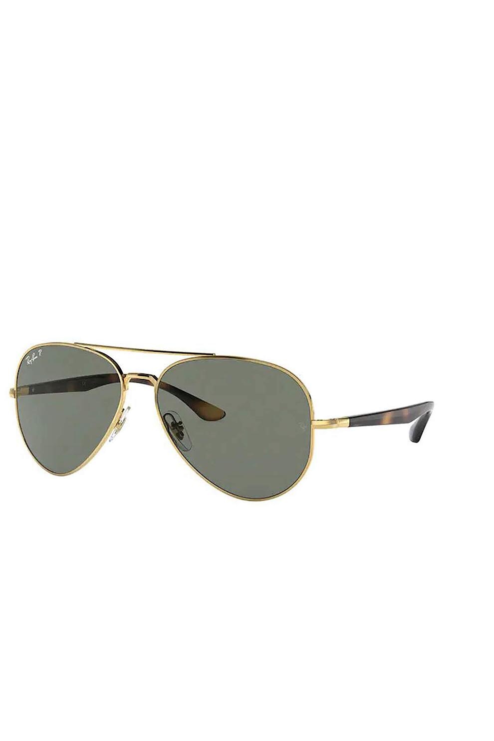 Ochelari de soare Barbati RAYBAN, 58-14-135, polarizat, Gold