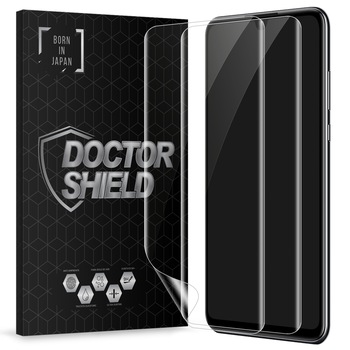 Folie Silicon Dr.Shield, Compatibil Huawei P30 Lite, Nano Repair, Protectie Profesionala Ecran, Full Cover, 1 +1 Rezerva Folie Silicon Dr.Shield, Compatibil Huawei P30 Lite, Nano Repair, Protectie Profesionala Ecran, Full Cover, 1 +1 Rezerva