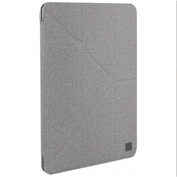Husa de protectie acoperita cu material textil pentru Apple iPad Mini (2019), Gri, GSM-BBL3569 Husa de protectie acoperita cu material textil pentru Apple iPad Mini (2019), Gri, GSM-BBL3569