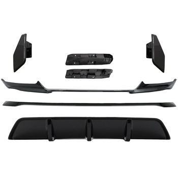 Pachet Exterior Complet Aero compatibil cu BMW X6 F16 LCI (2015-2019) M Technik Sport Negru Lucios Pachet Exterior Complet Aero compatibil cu BMW X6 F16 LCI (2015-2019) M Technik Sport Negru Lucios