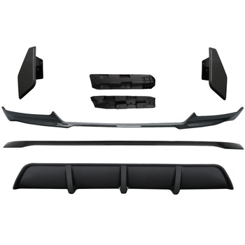 Pachet Exterior Complet Aero compatibil cu BMW X6 F16 LCI (2015-2019) M Technik Sport Carbon Look Pachet Exterior Complet Aero compatibil cu BMW X6 F16 LCI (2015-2019) M Technik Sport Carbon Look