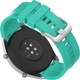 Curea silicon ZAFIT™, pentru smartwatch sau ceas cu latimea curelei de 22 mm, Verde Turcoaz