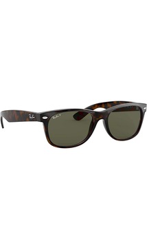 Ochelari de soare barbati, Rayban 2132-new-wayfarer 902/58, Plastic, 55-18-145, Negru Ochelari de soare barbati, Rayban 2132-new-wayfarer 902/58, Plastic, 55-18-145, Negru