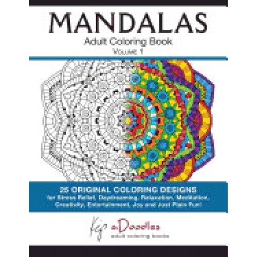 Mandalas, Volume 1: Adult Coloring Book