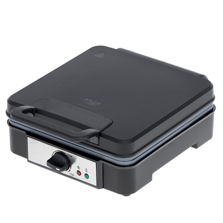 Aparat pentru gaufre (waffle) Adler AD 3049, 1800 W