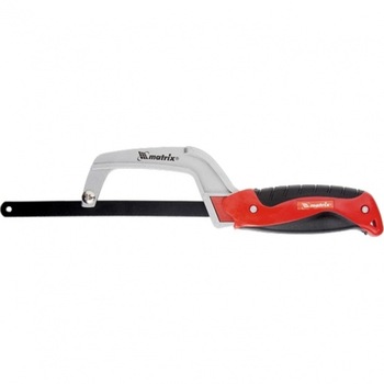 Fierastrau pentru metal, 250 mm, maner cauciucat Matrix Fierastrau pentru metal, 250 mm, maner cauciucat Matrix