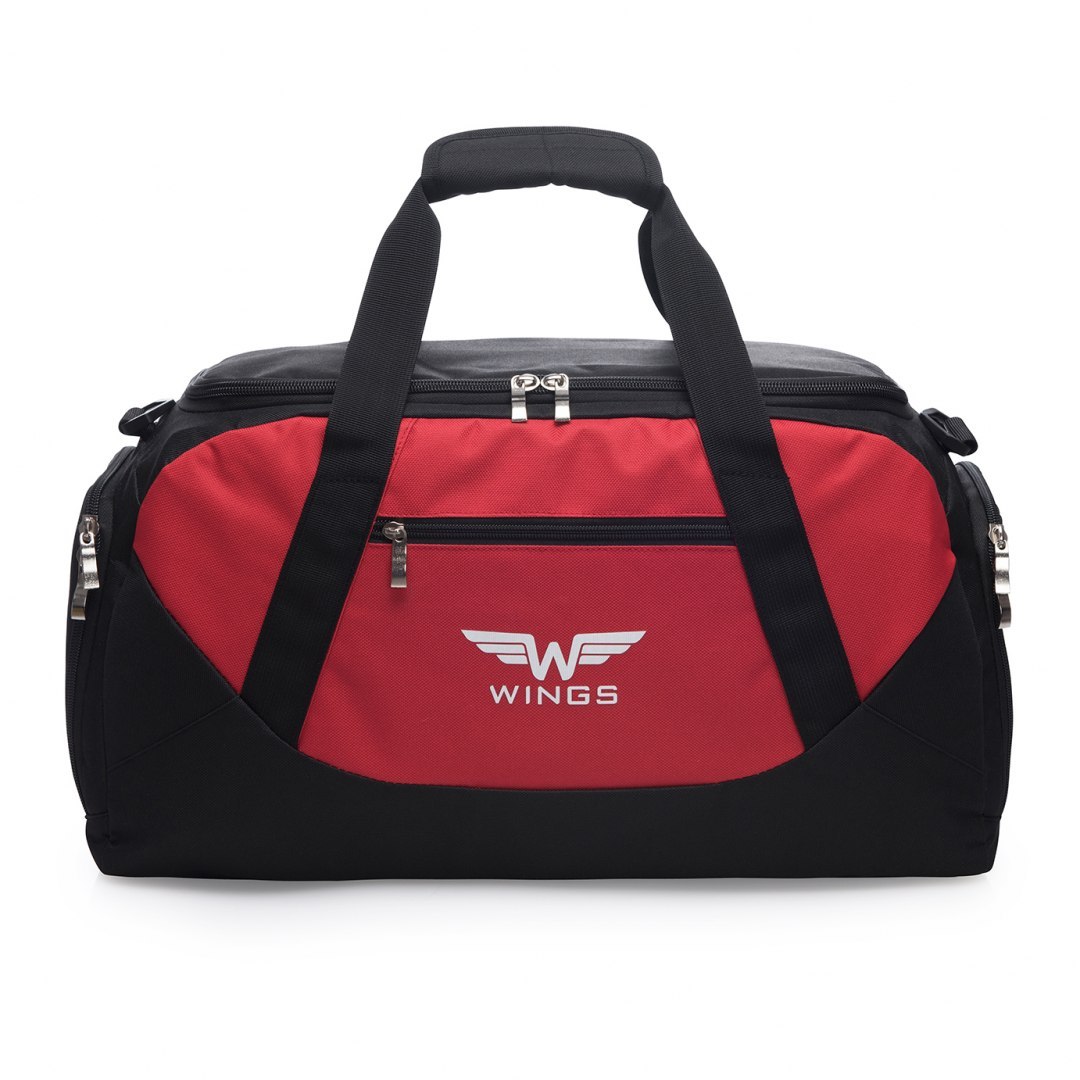 Geanta de voiaj, Wings, TB1007 - 65 cm, Rosu