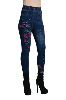 CColanti Modelatori Imprimeu Blugi B449, Bleumarin, S-M CColanti Modelatori Imprimeu Blugi B449, Bleumarin, S-M