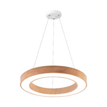 Plafoniera led, 36W, suspendata, rotunda, lemn, 3240lm, cu 3 temperaturi de lumina, 3000/4000/6500K, SMT-BH16-06187, Braytron, smartsistem Plafoniera led, 36W, suspendata, rotunda, lemn, 3240lm, cu 3 temperaturi de lumina, 3000/4000/6500K, SMT-BH16-06187, Braytron, smartsistem