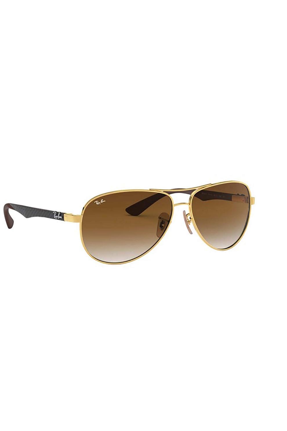 Ochelari de soare barbati, Rayban 8313 001/51, Metal, 61-13-140, Maro