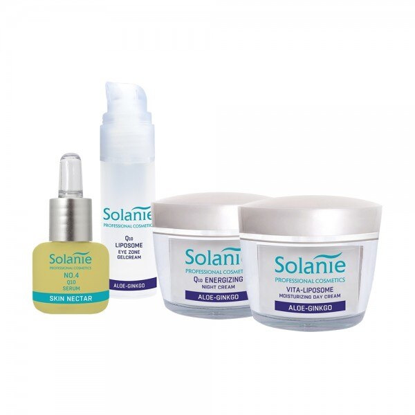Set 4 antiaging pentru ten matur, uscat, sensibil Solanie