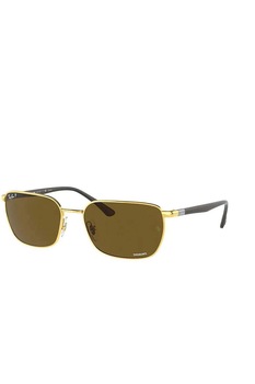 Ochelari de soare Barbati RAYBAN , 58-18-140 polarized, Gold Ochelari de soare Barbati RAYBAN , 58-18-140 polarized, Gold