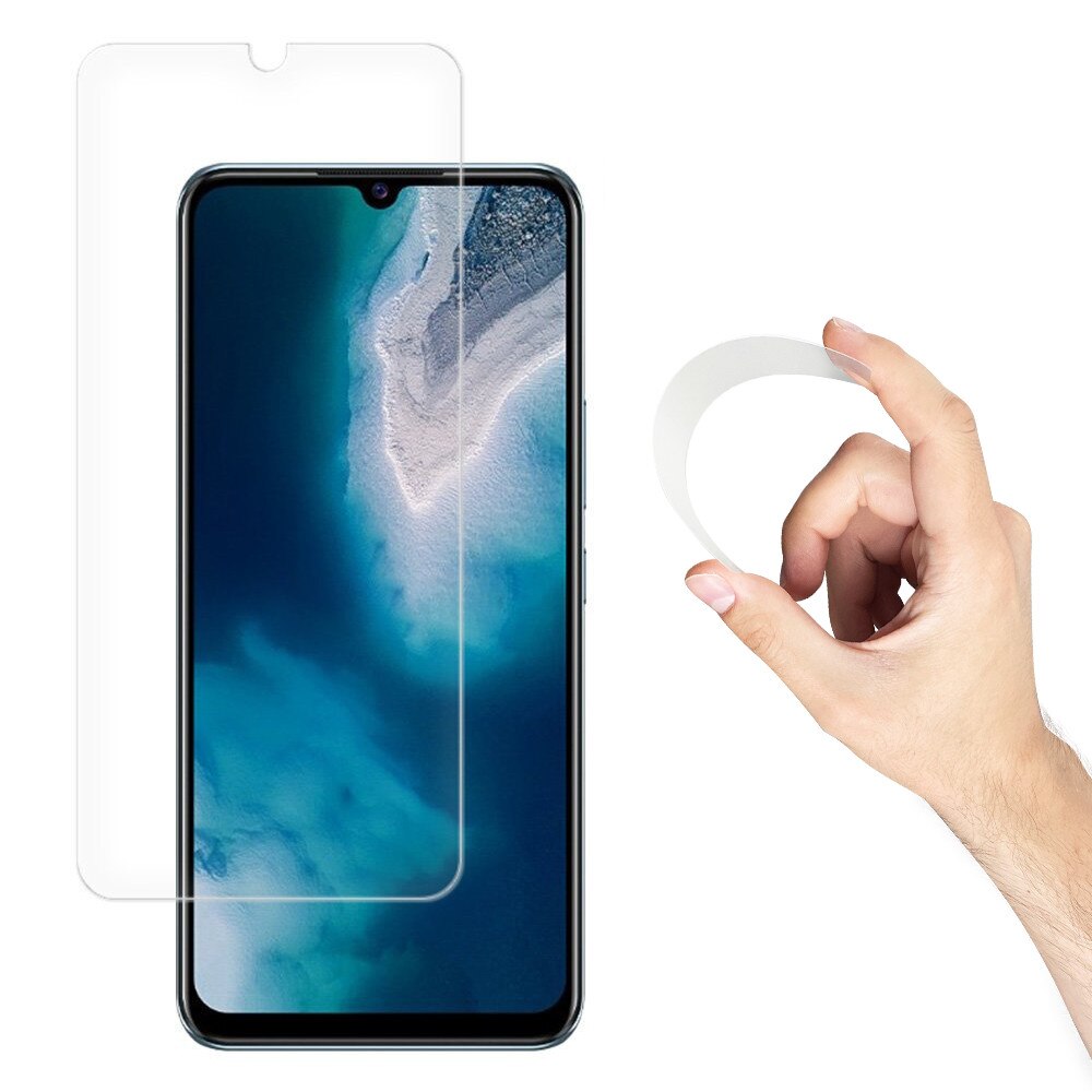 Folie protectie hibrid Wozinsky, Nano Flexi Glass, Compatibil cu Vivo Y11s, Transparent