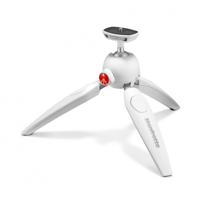 Manfrotto pixi evo 2 szekciós mini állvány, fehér