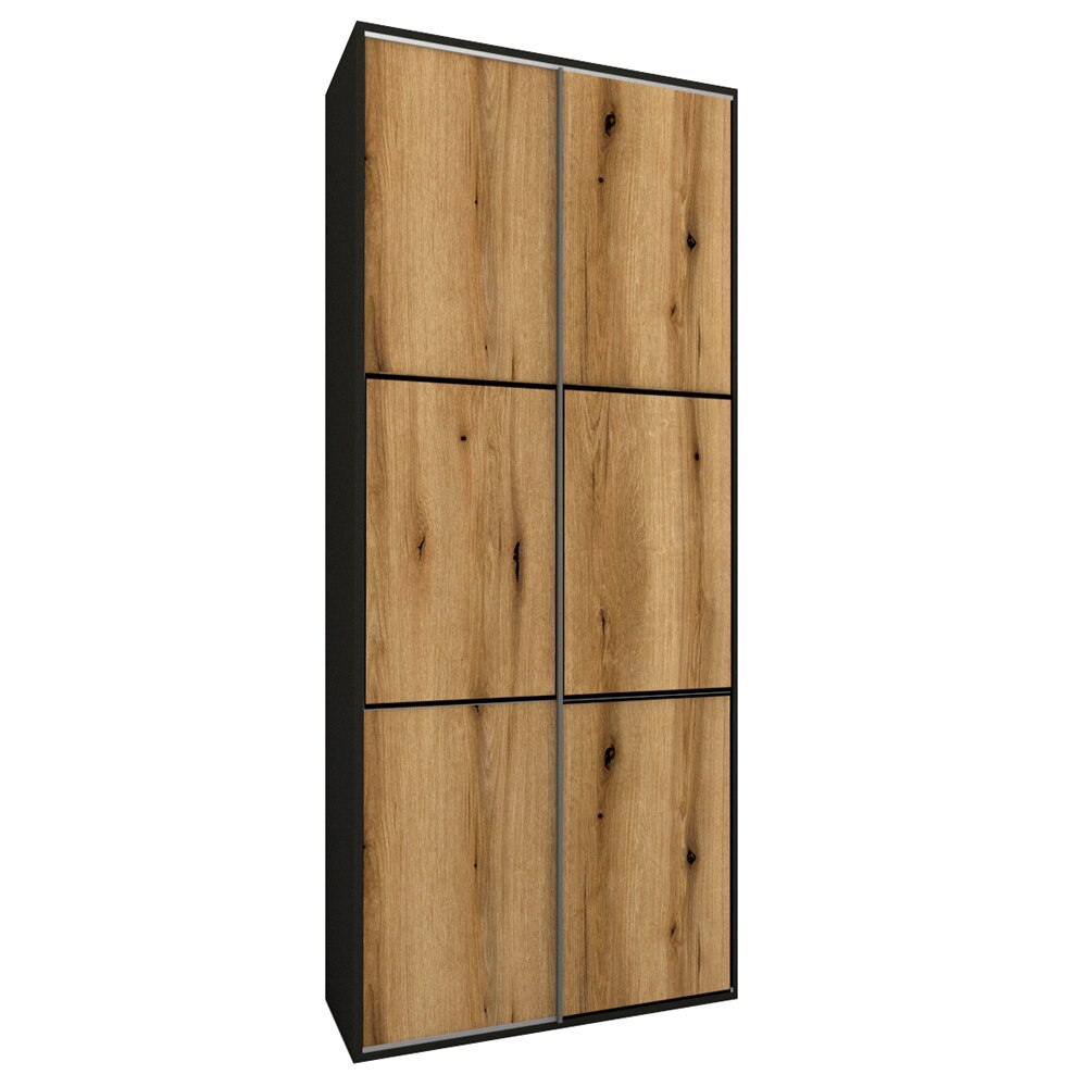 Dressing Genarom LEX A, Stejar Wotan, 120 x 218 x 66 cm