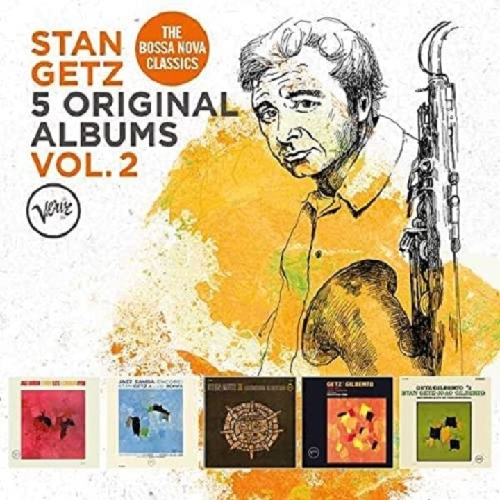 Stan Getz - 5 Original Albums vol.2 (5CD)