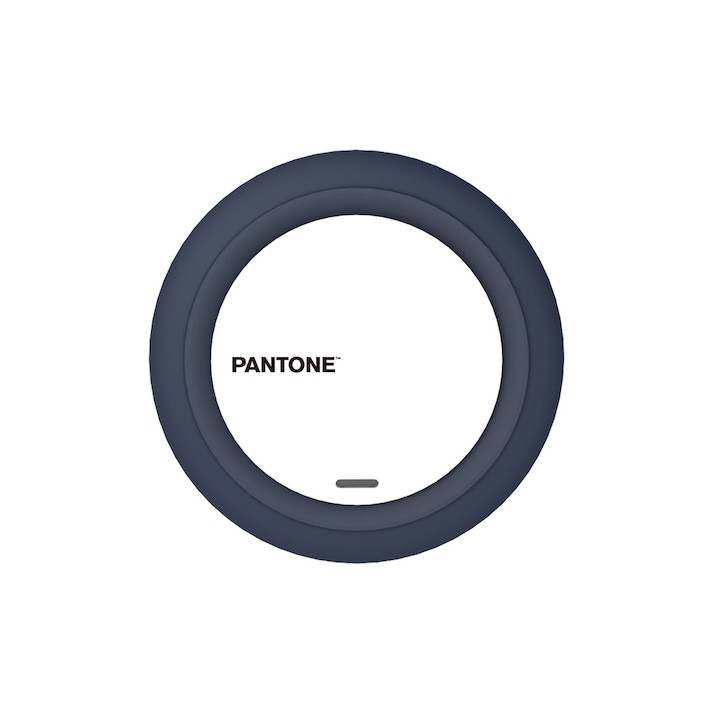 Безжично зарядно устройство Pantone, Navy, 10W, Fast Charging