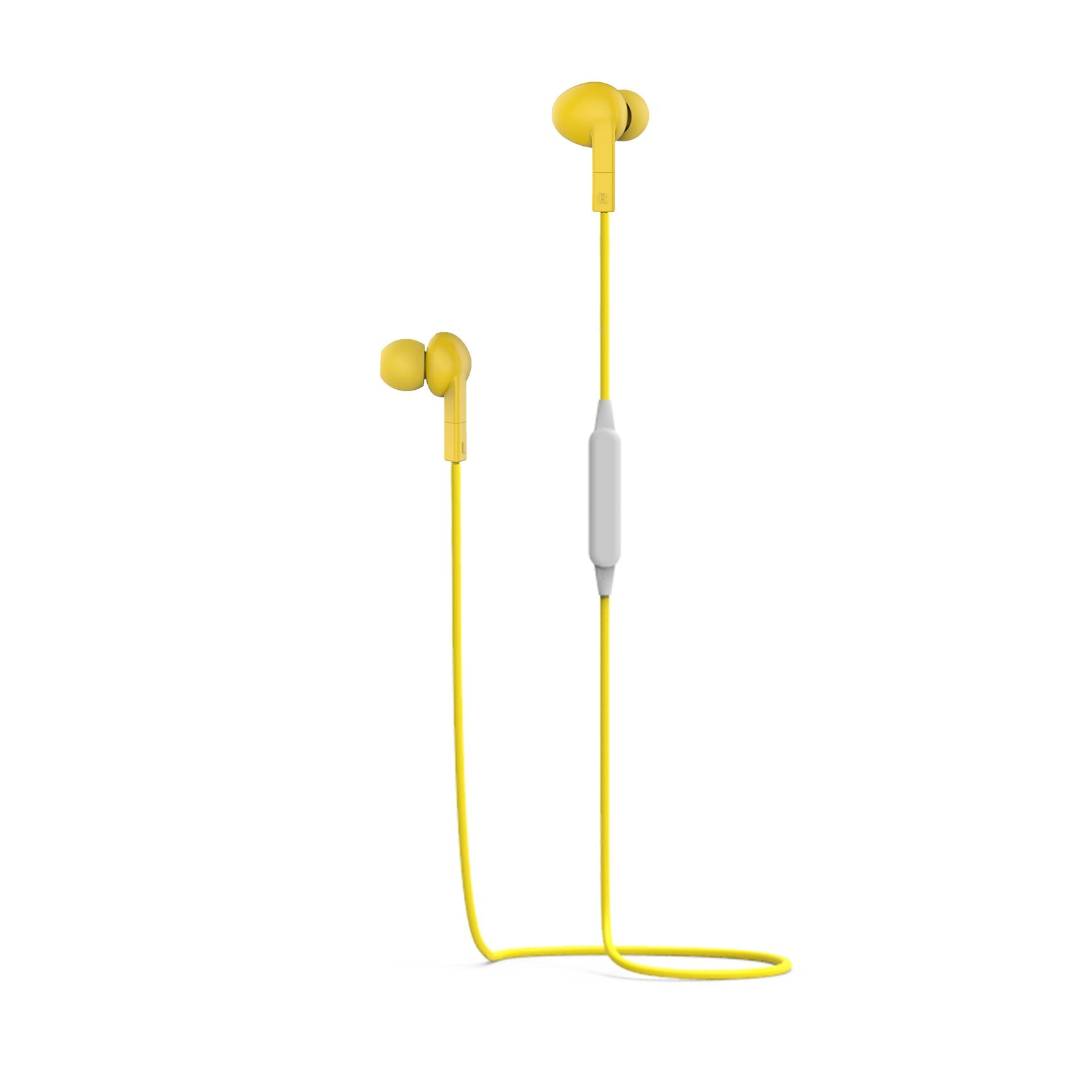 Casca Pantone Bluetooth Stereo Galben, InEar