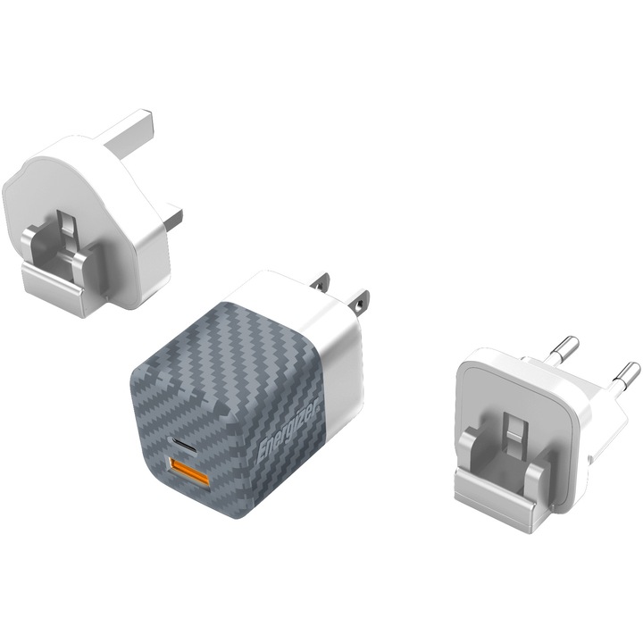 Incarcator Retea Energizer Power Delivery, fast charge, 38W, Gri