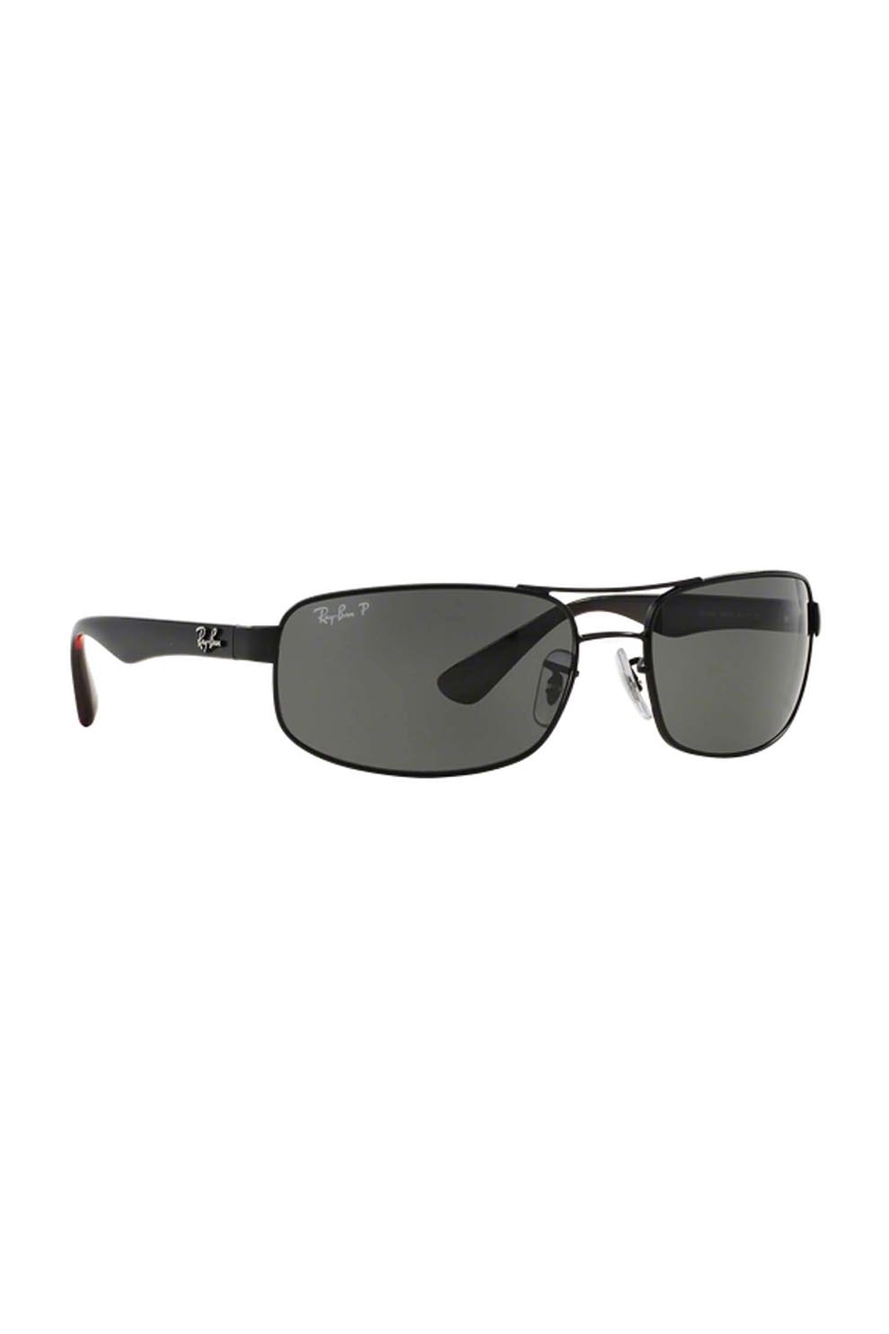 Ochelari de soare barbati, Rayban 3445 006/p2, Metal, 64-17-130, Negru