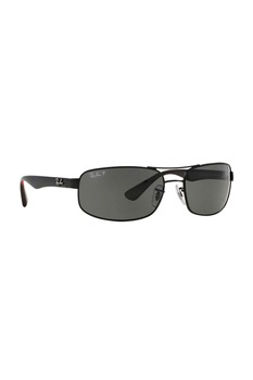 Ochelari de soare barbati, Rayban 3445 006/p2, Metal, 64-17-130, Negru Ochelari de soare barbati, Rayban 3445 006/p2, Metal, 64-17-130, Negru
