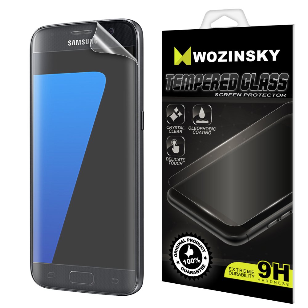 Folie protectie compatibila cu Samsung Galaxy S7 Edge G935, WOZINSKY, 9H, Transparent
