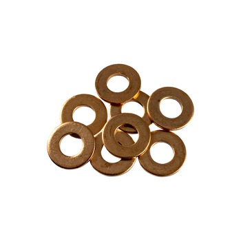 Set 10 saibe 11 x 17 x 1.5mm din cupru pentru baia de ulei Set 10 saibe 11 x 17 x 1.5mm din cupru pentru baia de ulei