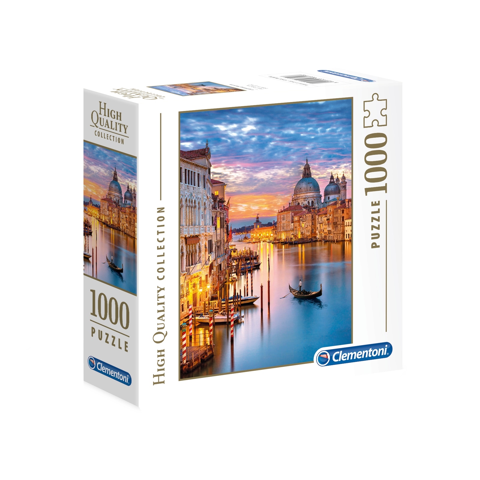 Puzzle Clementoni High Quality Collection - Lighting Venice, 1000 piese