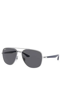Ochelari de soare Barbati RAYBAN, 56-15-135, Silver Ochelari de soare Barbati RAYBAN, 56-15-135, Silver