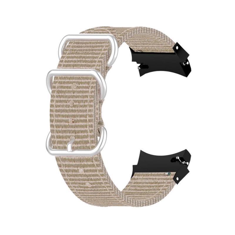 Curea material textil Tech-Protect Scout compatibila cu Samsung Galaxy Watch 4 / Galaxy Watch 4 Classic Khaki