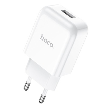 Incarcator priza EU, HOCO N2 Vigour, Fast Charge, 5V / 2.1 A, 1 x USB, alb Incarcator priza EU, HOCO N2 Vigour, Fast Charge, 5V / 2.1 A, 1 x USB, alb