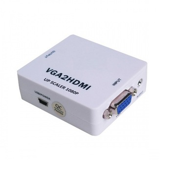Convertor video VGA la HDMI, Full HD 1080p, Alb, AXT-BBL3572 Convertor video VGA la HDMI, Full HD 1080p, Alb, AXT-BBL3572