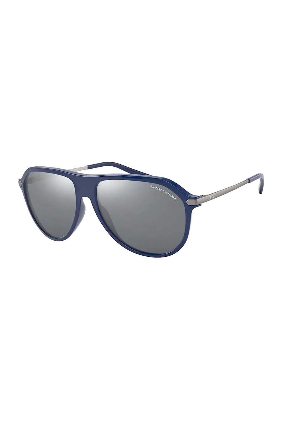 Ochelari de soare ARMANI EXCHANGE, 4106S 82126G, Plastic, Albastru