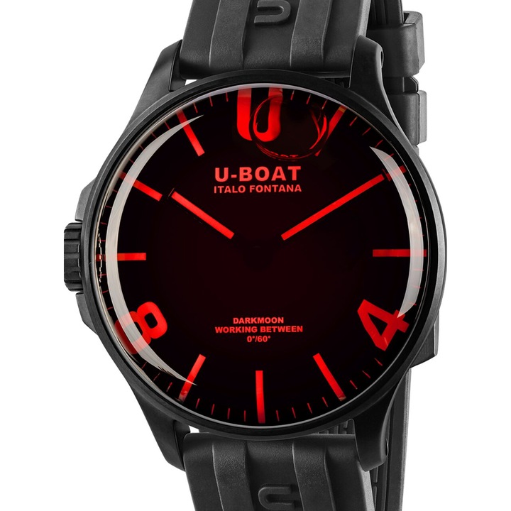 Мъжки часовник U-Boat 8466/B, Кварцов, 44мм, 5ATM