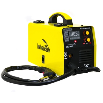 Aparat de sudura Intensiv MIG 160i, MIG/TIG/MMA, 230 V, 160 A, curent de sudare 40-160A, 4500 W curent absorbit Aparat de sudura Intensiv MIG 160i, MIG/TIG/MMA, 230 V, 160 A, curent de sudare 40-160A, 4500 W curent absorbit