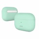 Husa pentru AirPods Pro, Uniq, Lino Collection, Verde menta, Silicon