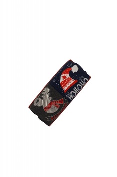 Set 2 Perechi Sosete Multicolore cu Model de Craciun, marime 41-44 , 2 modele diferite Set 2 Perechi Sosete Multicolore cu Model de Craciun, marime 41-44 , 2 modele diferite
