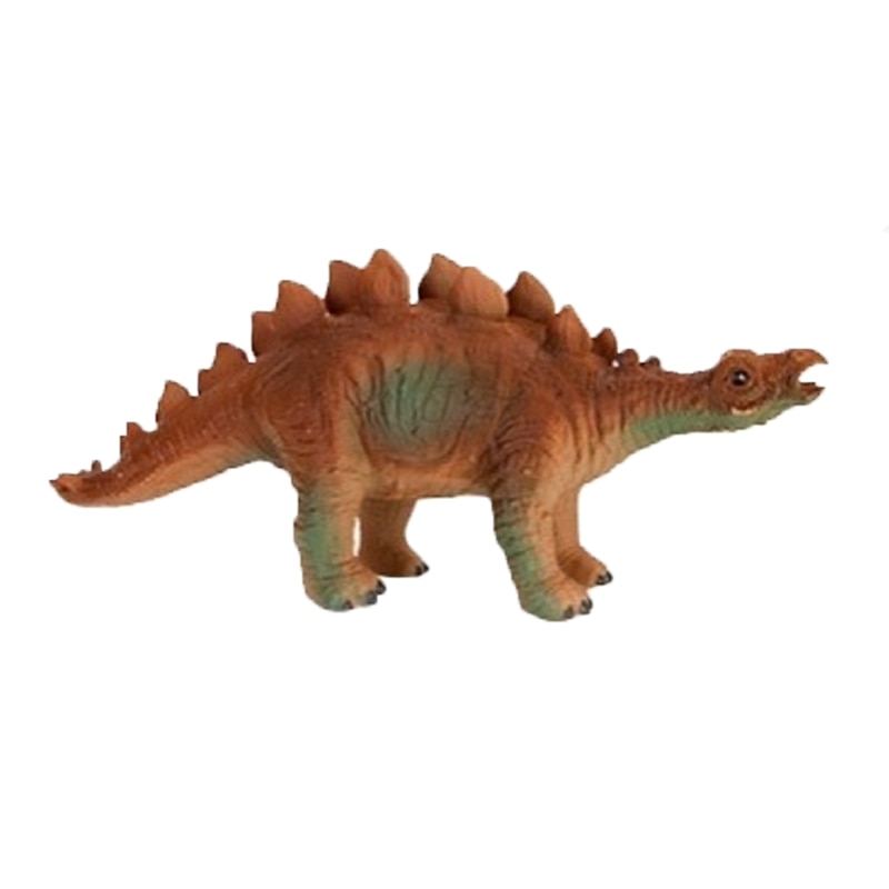 Figurina 33 cm dinozaur Stegosaurus Mini Junior JDZ3, Multicolor